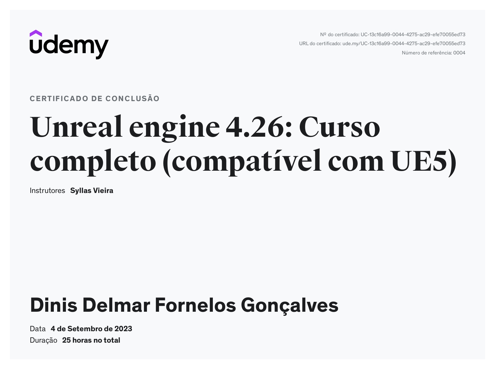 Certificado